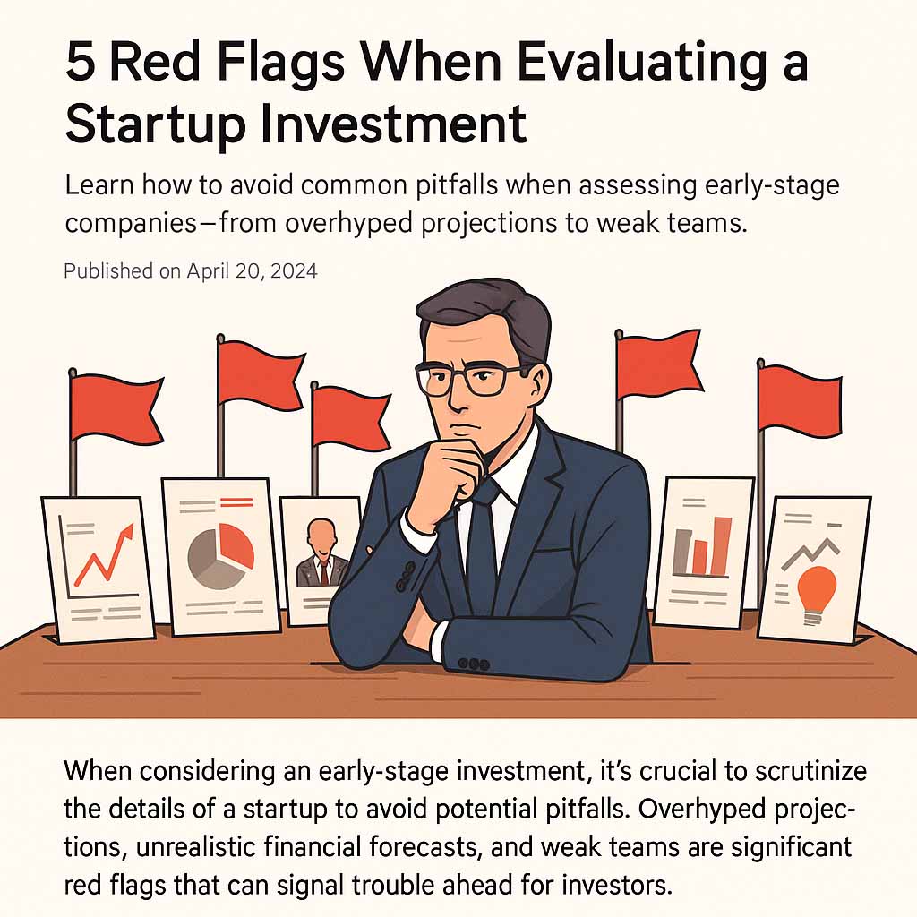 5 Red Flags When Evaluating a Startup Investment